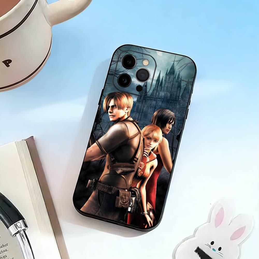 Игры Resident Evil Чехол для телефона Силиконовый Мягкий Для IPhone 17 16 15 14 13 12 11 X XR Plus Pro Max Plus