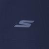 Skechers Дышащая однотонная мужская футболка-поло с коротким рукавом Топы P226M114-00DU