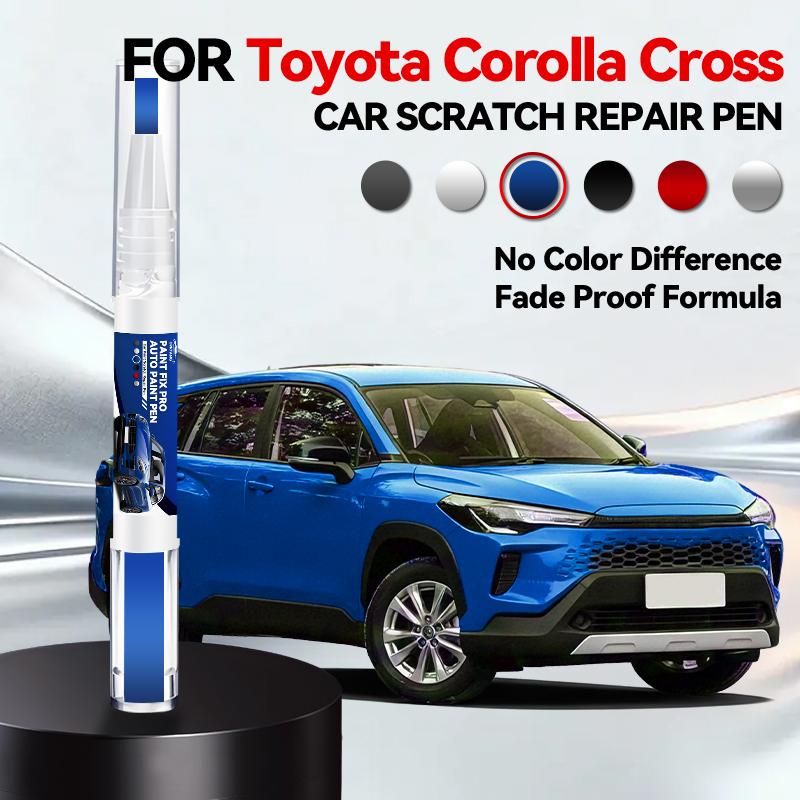 Целевой автомобиль Для Toyota Corolla Cross 2020-2025 E210 Ремонтная ручка для краски Подкрашивание Удаление царапин Сделай сам Автоаксессуары Черный Whi