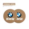 2PCS Suede Car Coaster Water Cup Slot Non-Slip Pad For BMW Performance X1 X3 X5 E39 E46 E90 F20 E60 F30 M3 M5