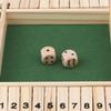 Игра в кости "Shut The Box" Настольная игра с кубиками для 2-4 игроков Деревянная настольная игра Занимательная игра с числами от 1 до 10 Игры для путешествий