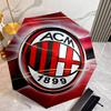 A-AC Milan Umbrella with Automatic Open/Close & Self-8-Rib Heavy-Duty Umbrella, Compact Travel Umbrella Suitable for Outdoor