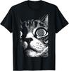 Trippy Cat | Pastel Goth Gothic Grunge Alt Punk Weirdcore T-Shirt