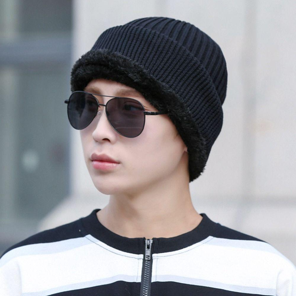 Термальная шапка-бини, шарф, мягкая вязаная шапка, зимняя Балаклава для мужчин и женщин