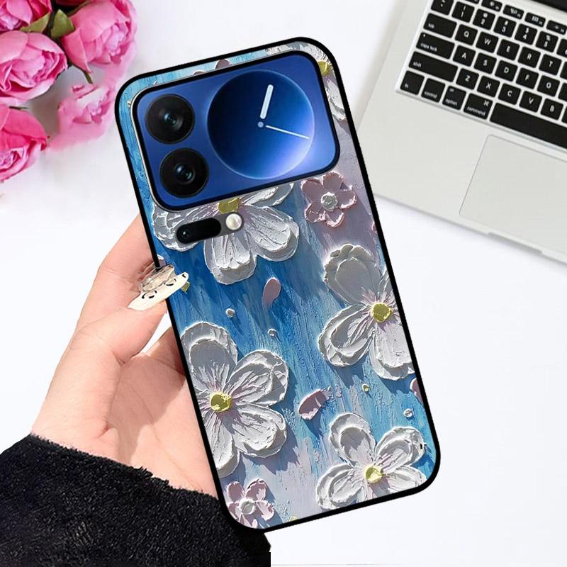 Силиконовый чехол для Xiaomi 17Pro/17 Pro Max, противоударная задняя крышка телефона, милые расписные Fundas для Xiaomi17 Pro Max, мягкий ТПУ корпус
