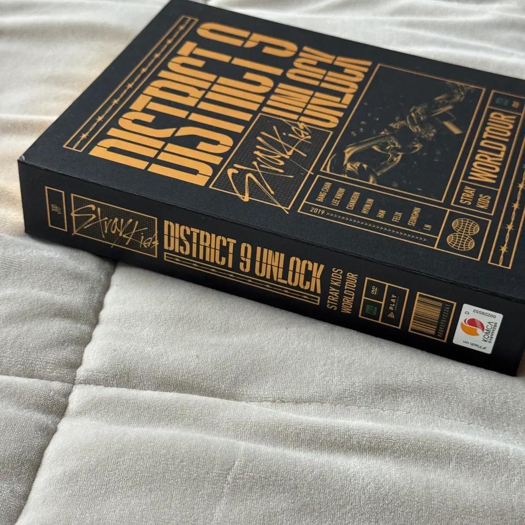 STRAY KIDS Unlocked Concert Dividi DVD Used