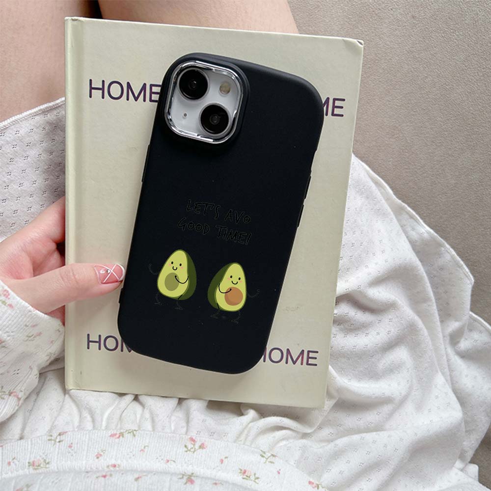 Для iPhone 13 14 15 Pro Max Samsung Galaxy A14 A15 A24 Xiaomi 13T Redmi 12C Мягкий пухлый чехол для телефона NY7 Delicious Avocado Силиконовый чехол из ТПУ