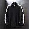 Мужская одежда Весенние толстовки Хип-хоп Боковые полосатые толстовки Мужская уличная одежда Хип-хоп одежда Длинные рукава рубашки Тренд