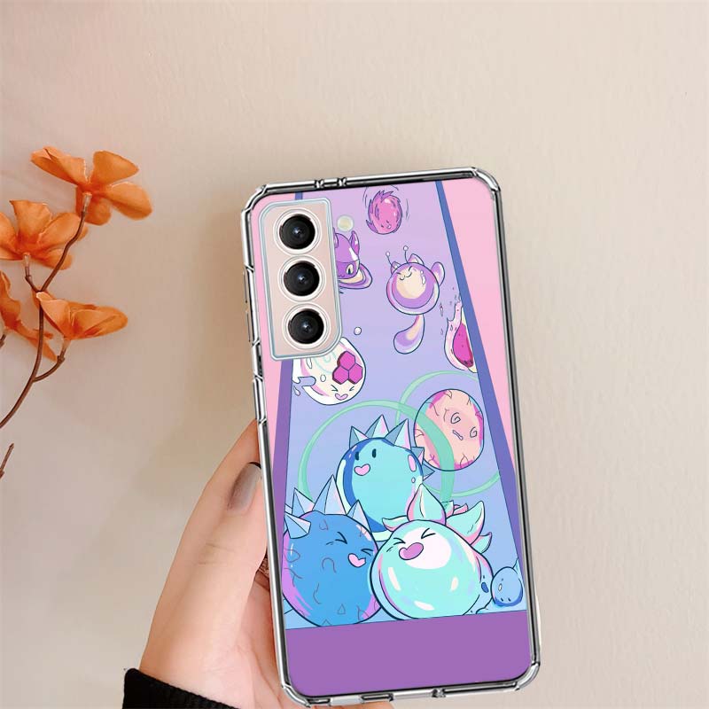 Чехол для телефона S-Slime R-Rancher Game для Samsung S24 S25Edge Galaxy S22 S25 Ultra S21 S23 FE S20 S10 Plus S10E Защитная оболочка Coque Cl