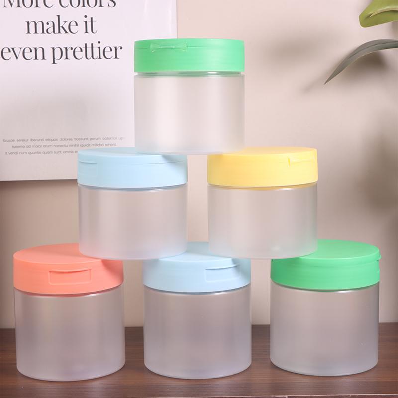 1 шт. 250/300/350 мл. Банка для снятия макияжа с хлопковой крышкой, лосьон для тела, скраб, косметический контейнер, дорожная портативная бутылка