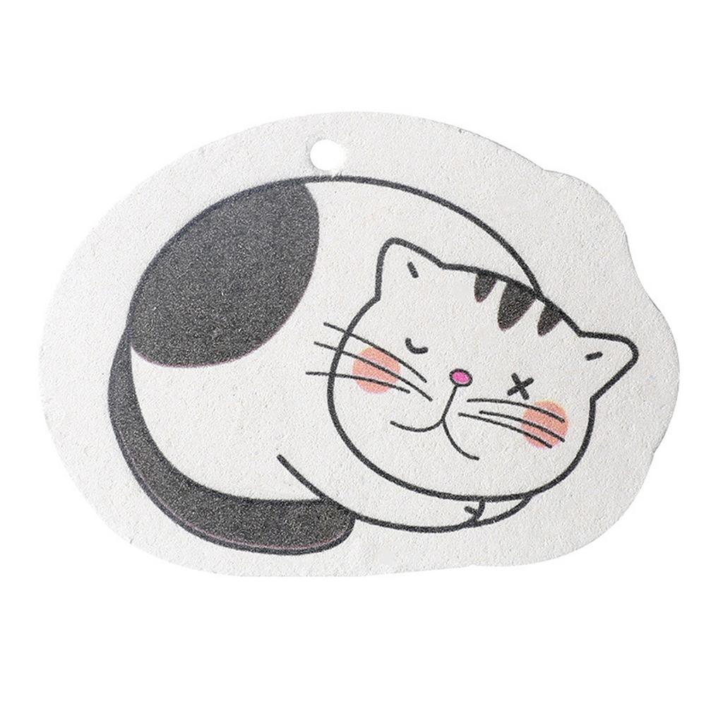 Губка из сжатой древесной массы для мытья посуды на кухне, многоразовые чистящие губки для мытья посуды Двухсторонние универсальные антипригарные целлюлозные губки для мытья посуды