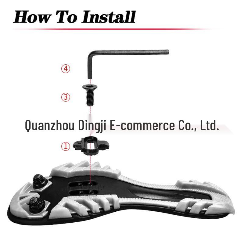 Mountain Cycling Shoes with SPD Cleats, Compatible with SHIMANO Pedals and SH51 Locks.