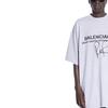 Balenciaga Футболка Свободный крой Мужская Серая 676589TLV571376