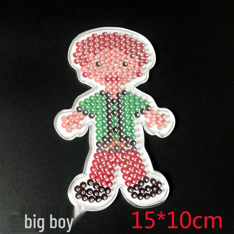 Экологичный шаблон из 5мм бусин Perler: Детская развивающая доска-пазл для самостоятельной сборки