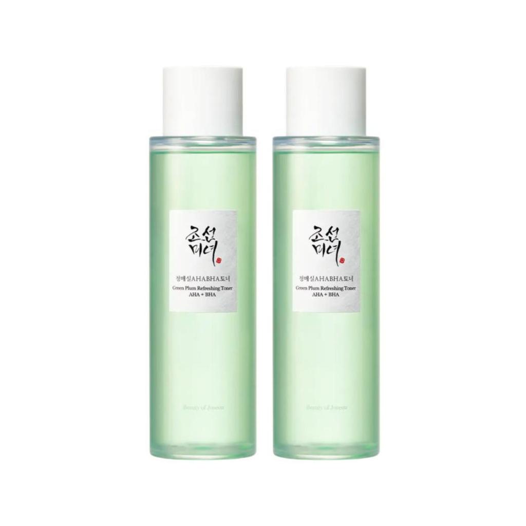 Beauty of Joseon Green Plum Refreshing Toner AHA + BHA 150ml – 1+1 Special Set