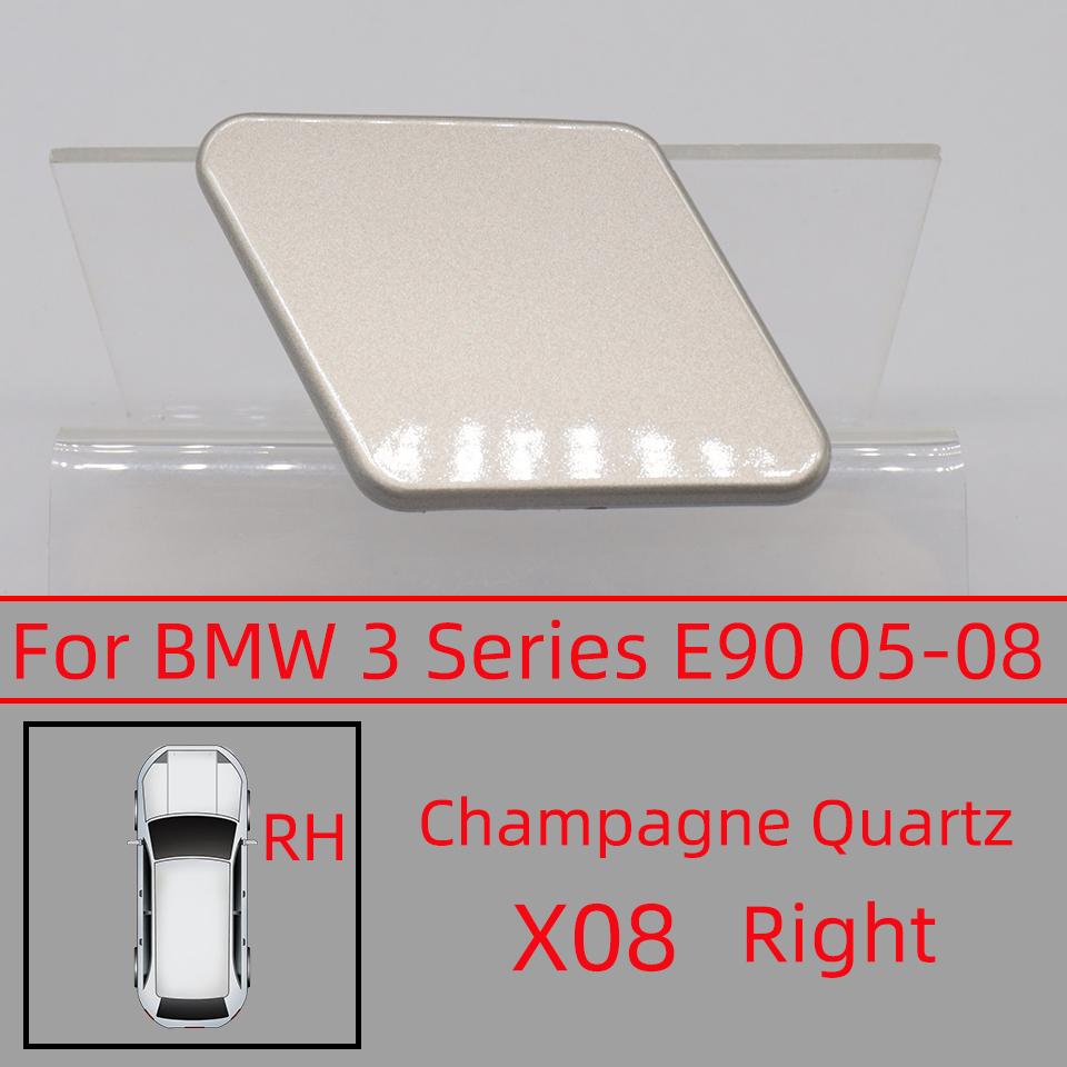 Накладка на форсунку омывателя фар Для BMW 320 325 328 330 E90 E91 2005-2008 Окрашенная крышка-колпачок для распылителя Автоаксессуары