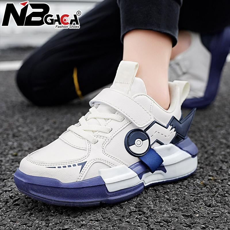 Cartoon Kids Shoes Fashion Classic Children Sneakers for Boys New Walking Shoes Casual Outdoor with Leather