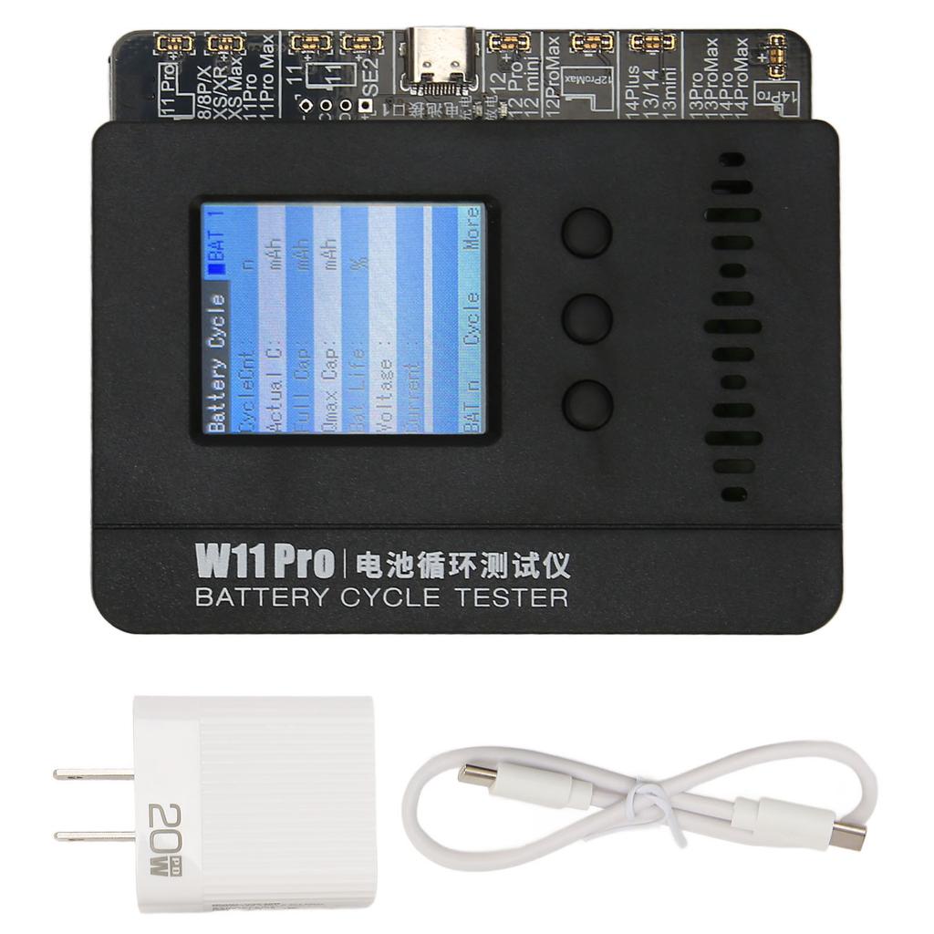 Маленький тестер цикла батареи с ЖК-дисплеем для быстрой зарядки и разрядки одноэлементной батареи