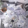 Bedding Set Simple Flower Duvet Twin Queen Size 1pc Comfortable Cover/2 Pcs Pillowcase