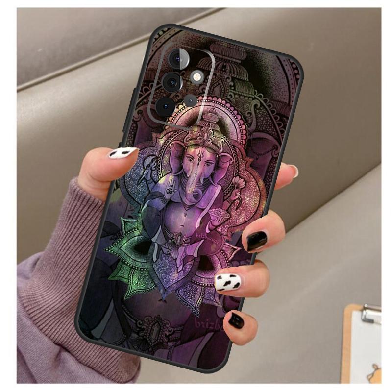 Ganesha Case For Samsung Galaxy A34 A54 A14 A06 A16 A26 A36 A56 A12 A32 A52 A13 A33 A53 A15 A35 A55