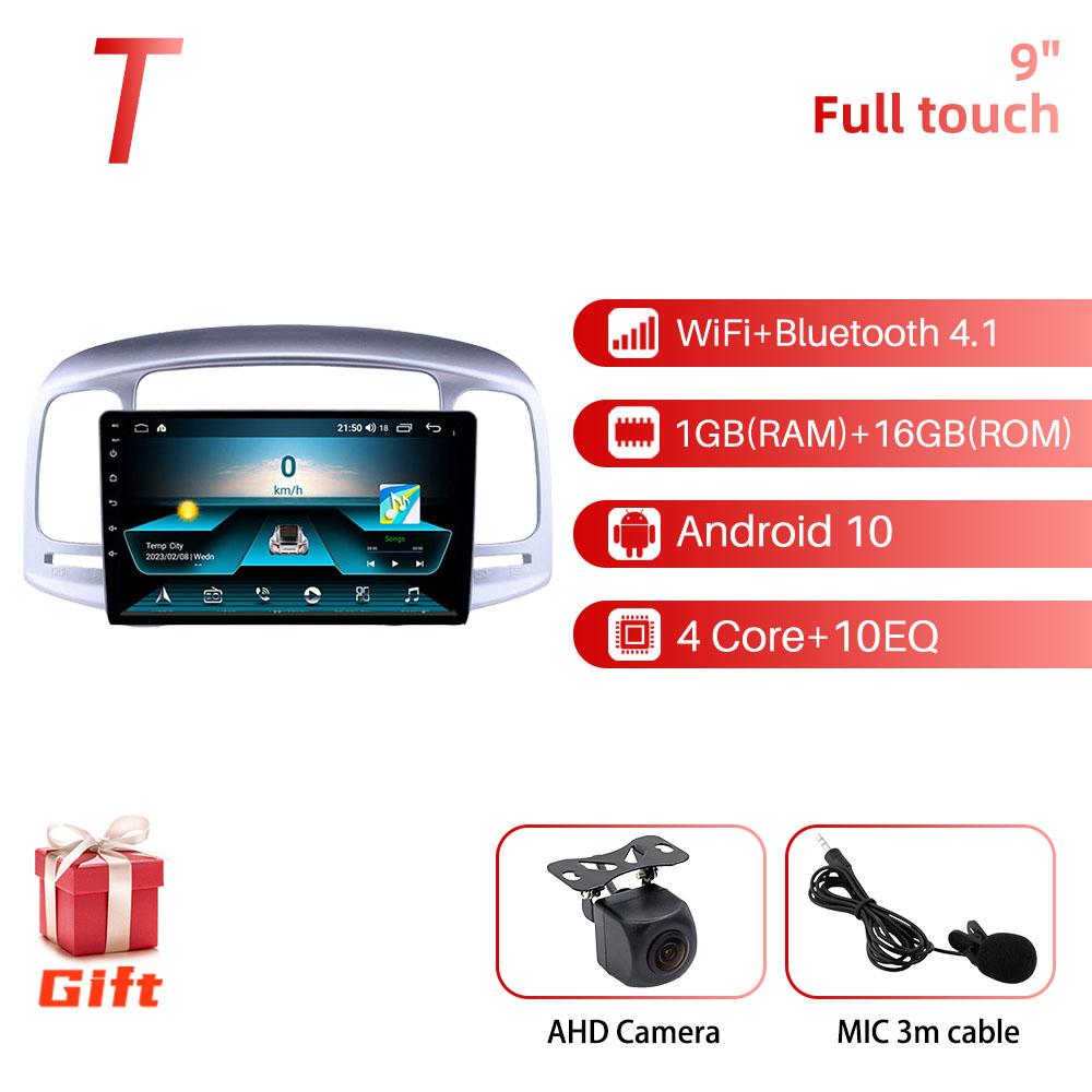 2 Din Автомобильный мультимедийный проигрыватель для Hyundai Accent 2006-2011 Экран Android Радио Стерео GPS Навигация Головное устройство Автомагнитола Carplay