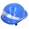 Синяя защитная каска, противоударная, регулируемая, со светоотражающей полосой для строительных площадок