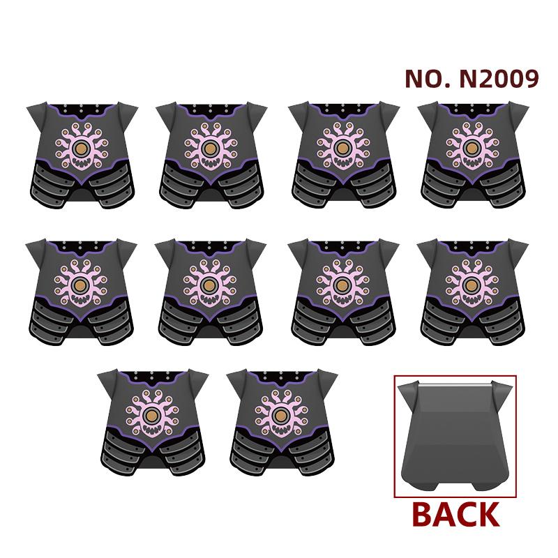 Набор средневековых строительных блоков с солдатами, лошадьми и настраиваемой броней для детей от 6 лет