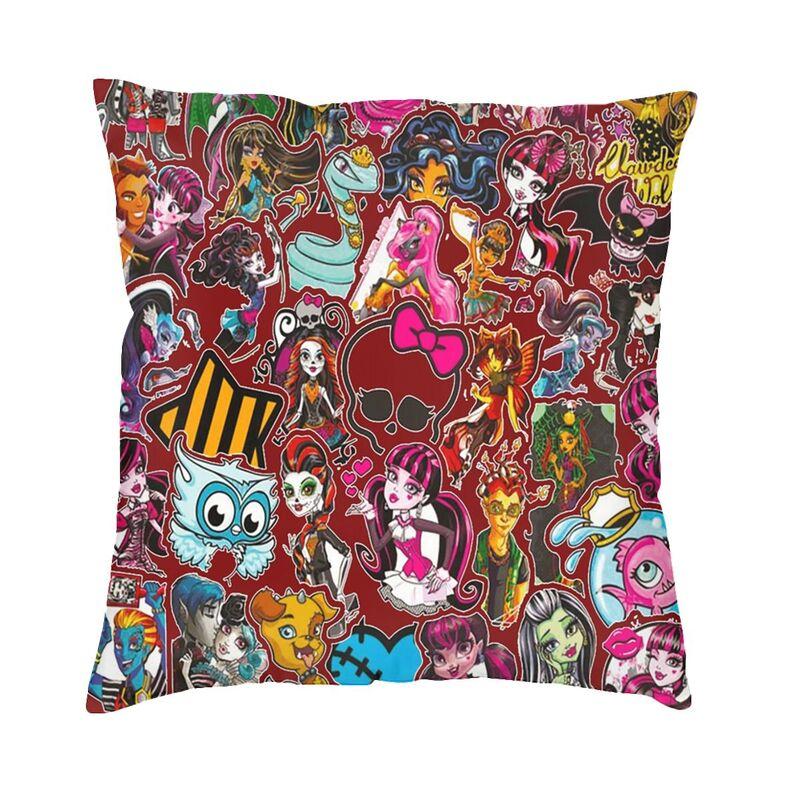 Дракулаура девушка Monster High Роскошные пледы наволочки домашний декор мультфильм анимация ТВ автомобиль наволочка