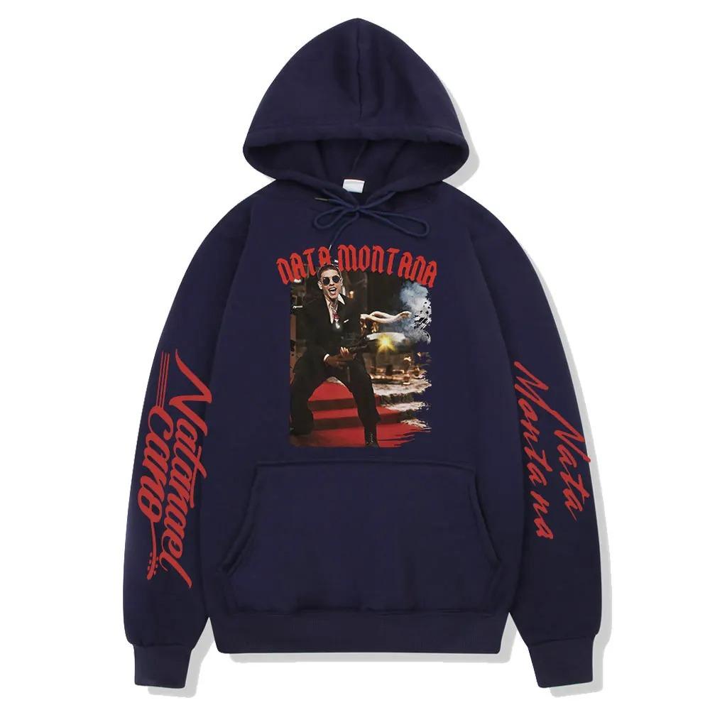 Толстовки Natanael Cano Nata Montana Corridos Tumbados Pullover для мужчин и женщин Fashion Hip Hop Vintage Oversize Sweatshirts Streetwear