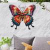 Metal Butterfly Wall Art Decor Sculpture Outdoor Fence Decoration