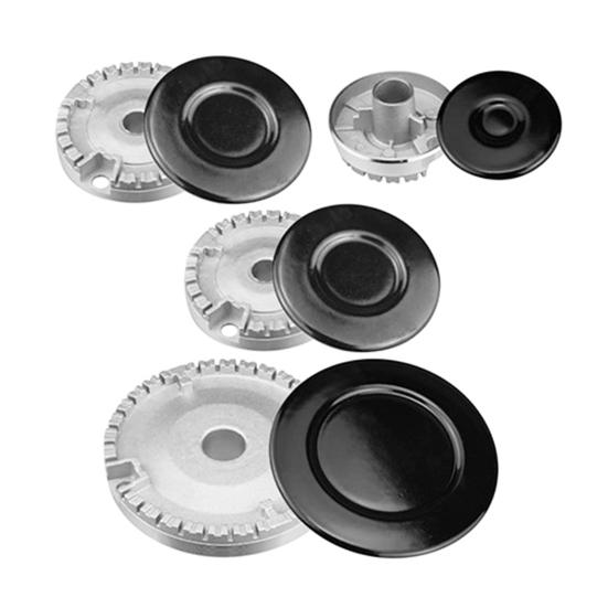 8Pcs Gas Stove Burner Cover Easy Installation High Temp Resistant Electric Stove Cover for Samsung for LG for MATAG Stovetop