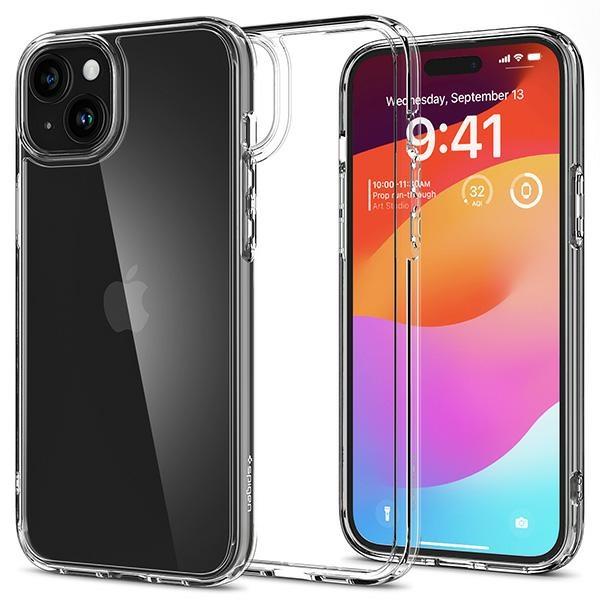 Etui do iPhone 15 Spigen Ultra Hybrid - case pokrowiec plecki Crystal Clear