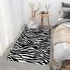 Zebra-stripe Floor Mat Bathroom Mat Kids Room Bedroom Decoration Balcony Anti-Slip Doormat Living Room Bedside Area Rugs