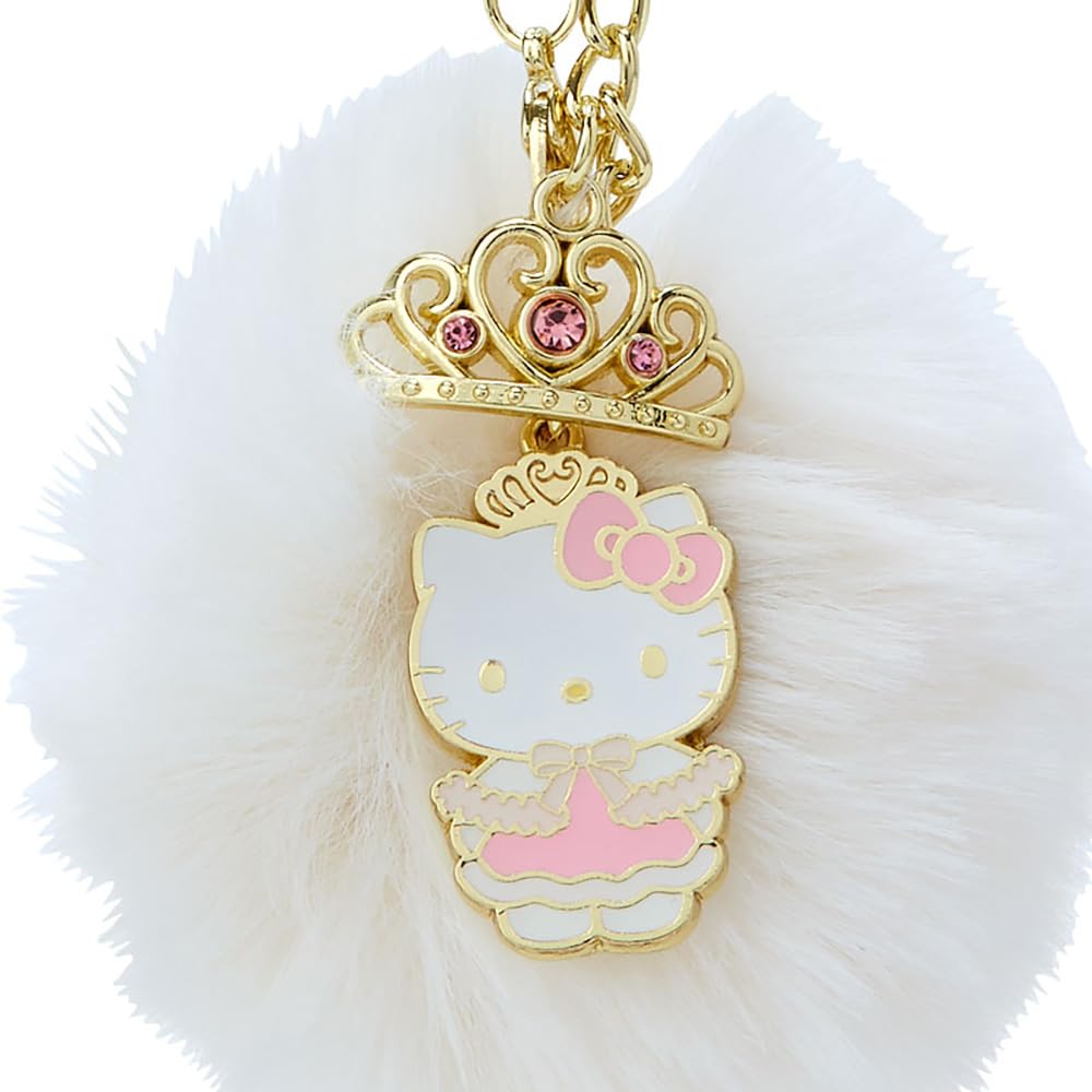 Sanrio Брелок Hello Kitty, 7 x 7 x 15 см, Серия «Трепещущая тиара», Персонаж, 947750