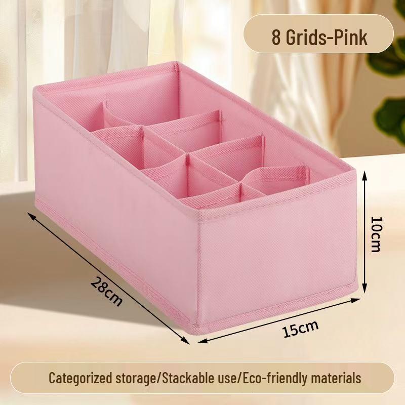 Складной ящик для хранения нижнего белья и носков с разделителями – Органайзер для ящика для бюстгальтеров и трусиков