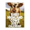Decorative Office Calendar 2027 Wall Calendar, Monthly Planner with Metal Twin-Wire Binding for Professional Supplies Easy Page Turning And