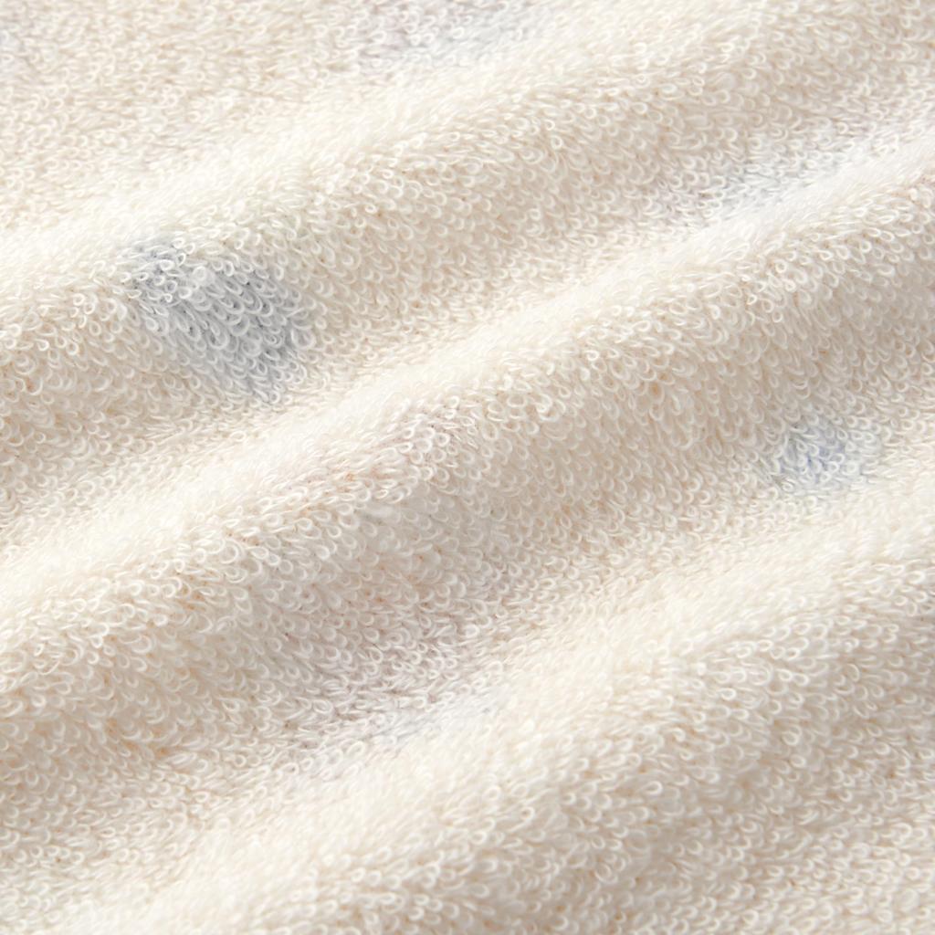 Face Towel Towel 34 X 85cm Cotton Made In Japan Bear Boys Girls Baby Kids Clothes Yellow [MIKI HOUSE] 100% Children's 12-8101-146