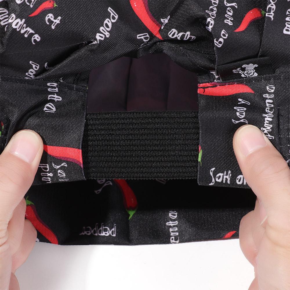 Men Women Cooking Elastic Working Cap Chef Hat Adjustable Uniform Hat