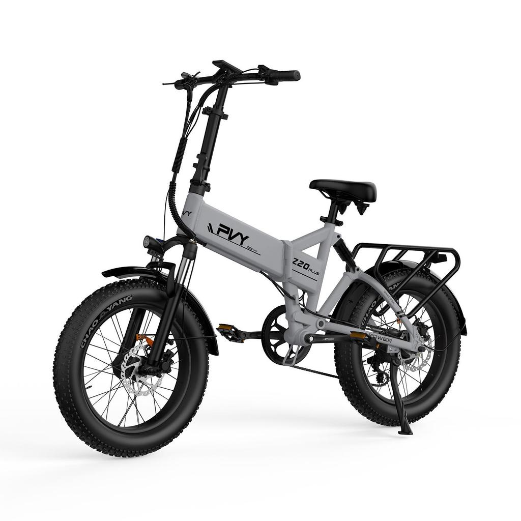 PVY Z20 Plus Adult Outdoor Folding E-Bike 48V 16.5Ah Battery 1000W Motor City Electric Mountain Bicycle 20 Inch Off-Road Electric Bicycle