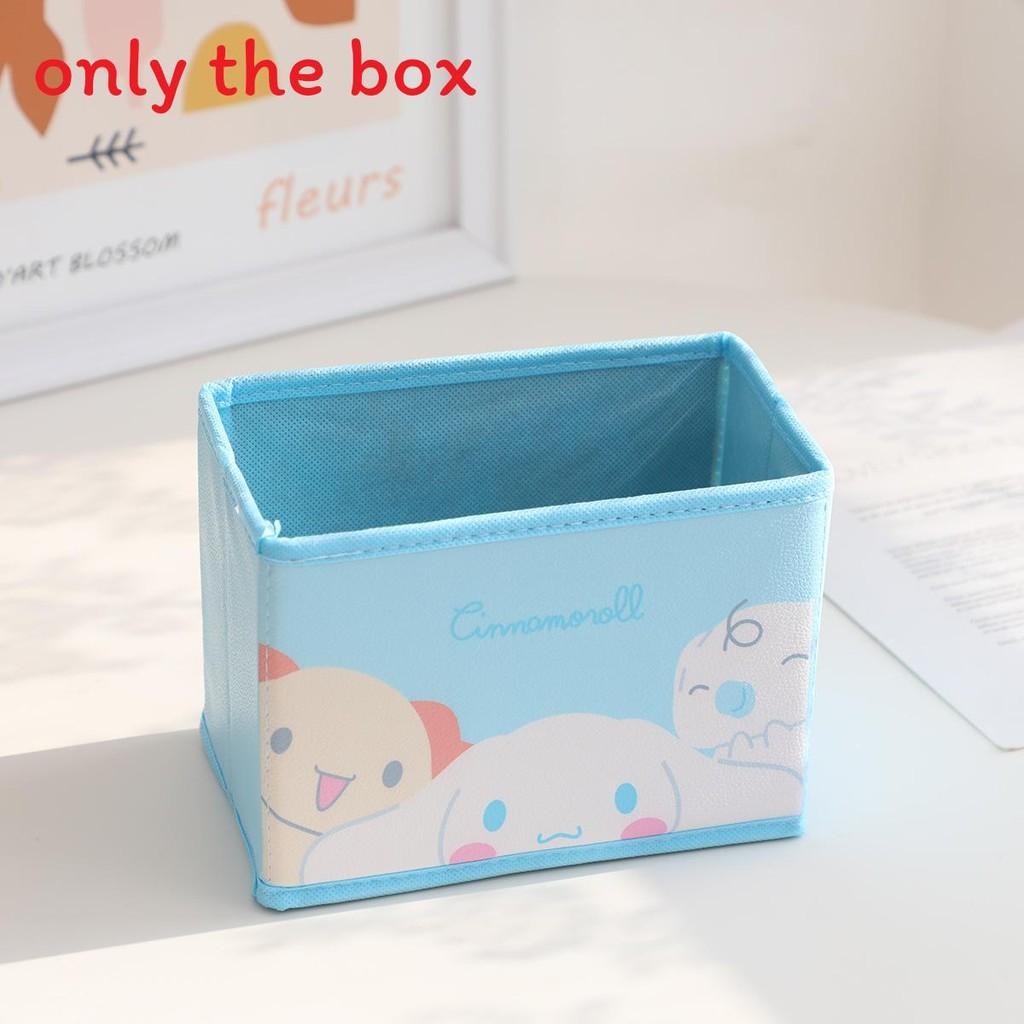 Hello Kitty Kuromi Cinnamoroll My Melody Узор Складной Настольный Органайзер для Хранения Косметики и Офисных Принадлежностей