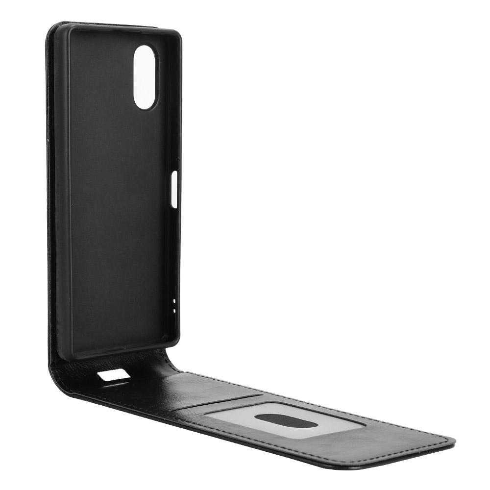 Для Sony Xperia 5 V Чехол с карманом для карт Магнитный вертикальный флип Кожаный чехол для телефона