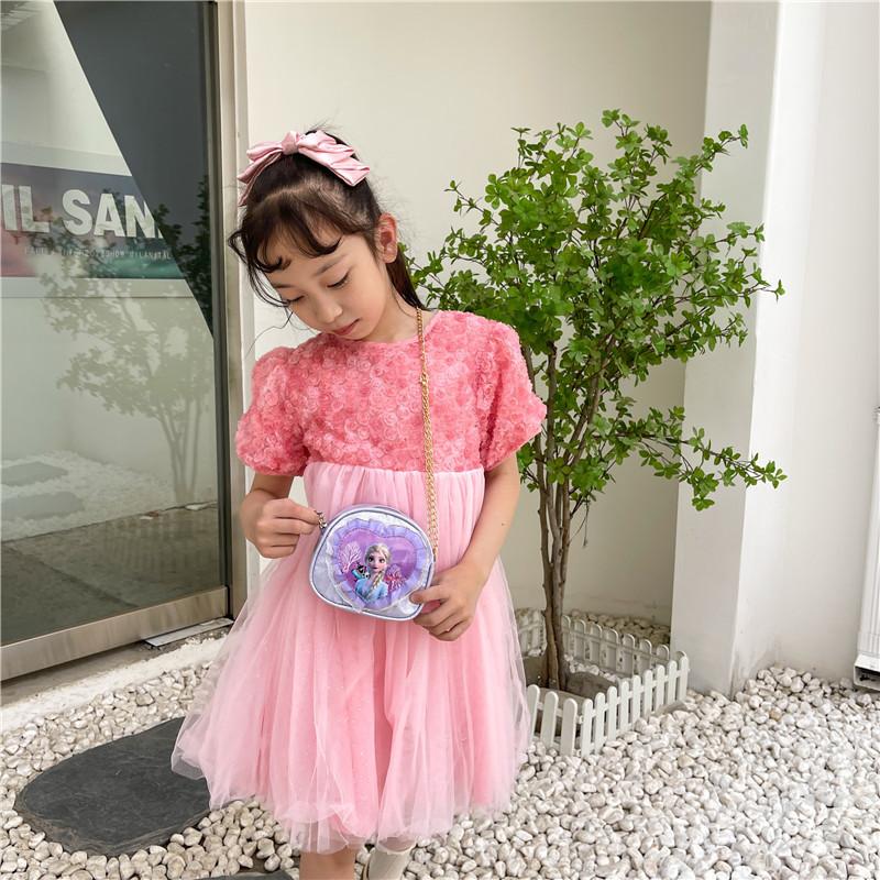 Adorable Cartoon Anime Shoulder Bag For Kindergarten Girls In Cute Colors And Designs