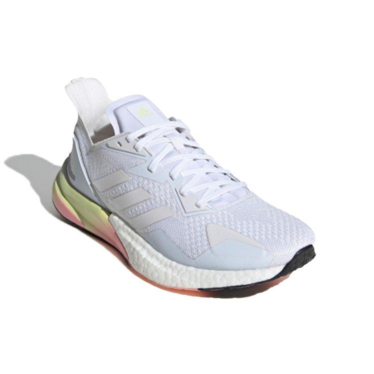 adidas X9000L3 Удобная Модная Ткань Амортизирующая Нескользящая Дышащая Низкие Кроссовки для Повседневной Носки Женские кроссовки Белый Розовый Желтый FY2349