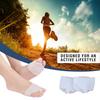 2pcs Silicone Toes  Corrector Foot Care Tool Orthopedic Pad Thumb Valgus Divider Protects Insoles On The Front Palm