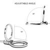 Universal 2 in 1 Cell Phone Holder and Lanyard Finger Ring Strap Band Metal Stand