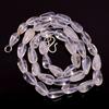 Natural Crystal Gemstone Teardrop Smooth Beads Necklace 17" UB-3497 UB-3497