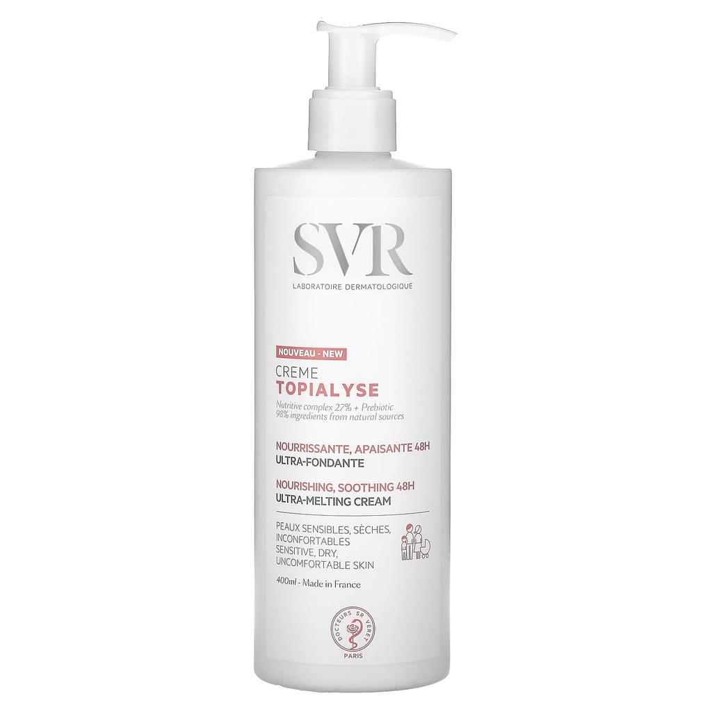 SVR Topialis, Cream, 13.5 Fl Oz (400 Ml)