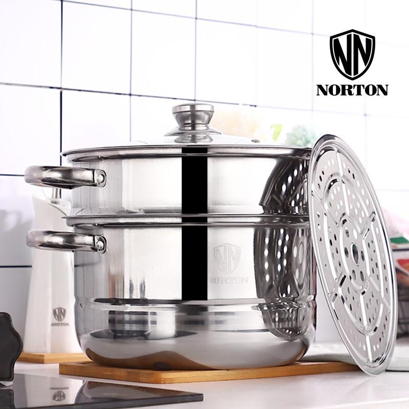 Трехъярусная пароварка из нержавеющей стали NORTONNN OAKS