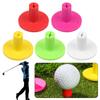Practice Accessories Sports Part Golf Mat Colorful Golf Tees Golfer Ball Tees Holder Rubber Durable