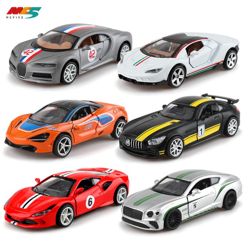 1:36 Scale Alloy Racing Car Model for Boys - Boys' Toy Car with Multiple Color Options